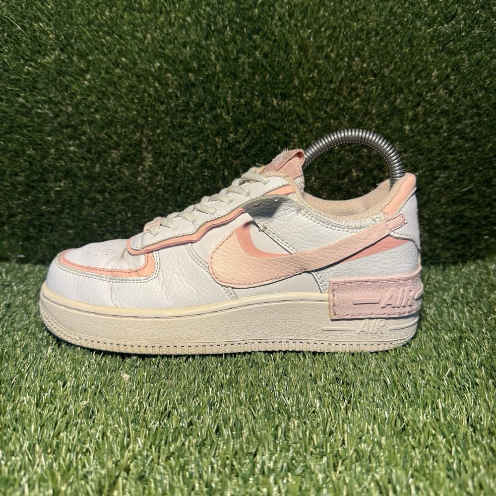 Size 5.5 - Nike Air Force 1 Shadow Low Pink Peach Women’s Sneaker CW2650-161